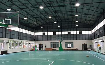 贵港政府部门室内篮球场灯光改造