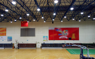 内蒙古赤峰室内球场馆灯光案例