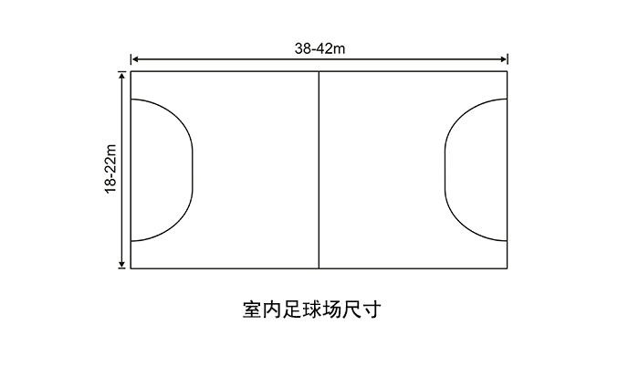 手球场地标准尺寸图片